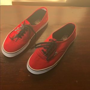 Men’s Red Vans